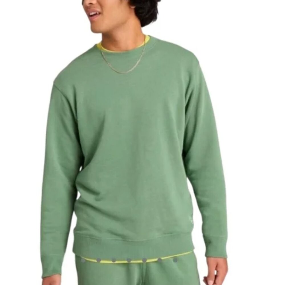Allbirds R&R Rest and Relaxation Green Crewneck Sweatshirt Long Sleeve